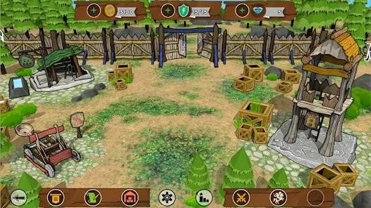 城堡战争3d游戏(castle wars 3d)下载,城堡战争3d,城堡游戏,战争游戏